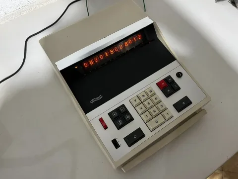 Walther ETR-1 Ricoh 1st portable Desktop Calculator 1969