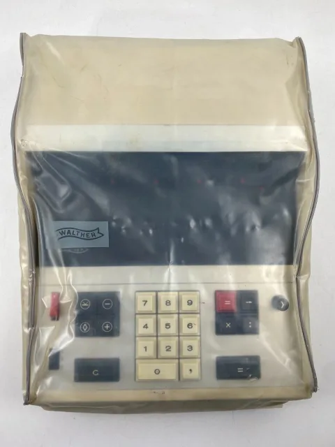 Walther ETR-1 Ricoh 1st portable Desktop Calculator 1969