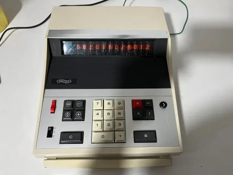 Walther ETR-1 Ricoh 1st portable Desktop Calculator 1969