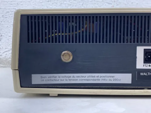 Walther ETR-1 Ricoh 1st portable Desktop Calculator 1969