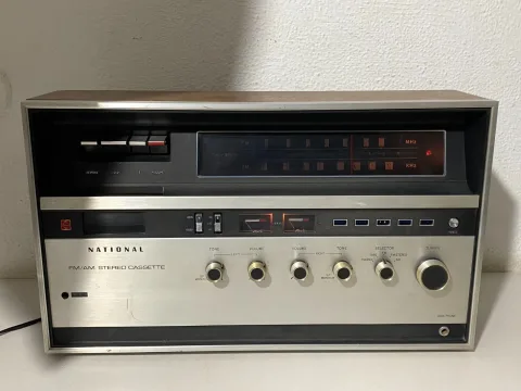 National Panasonic RS-280S Cassette Player Record AM/FM Stereo Tuner