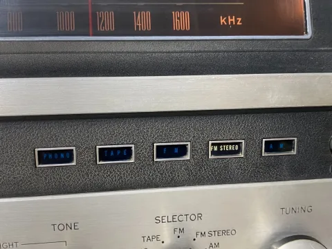 National Panasonic RS-280S Cassette Player Record AM/FM Stereo Tuner