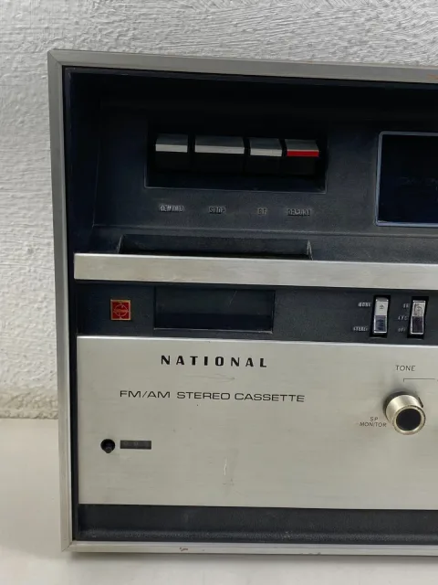 National Panasonic RS-280S Cassette Player Record AM/FM Stereo Tuner