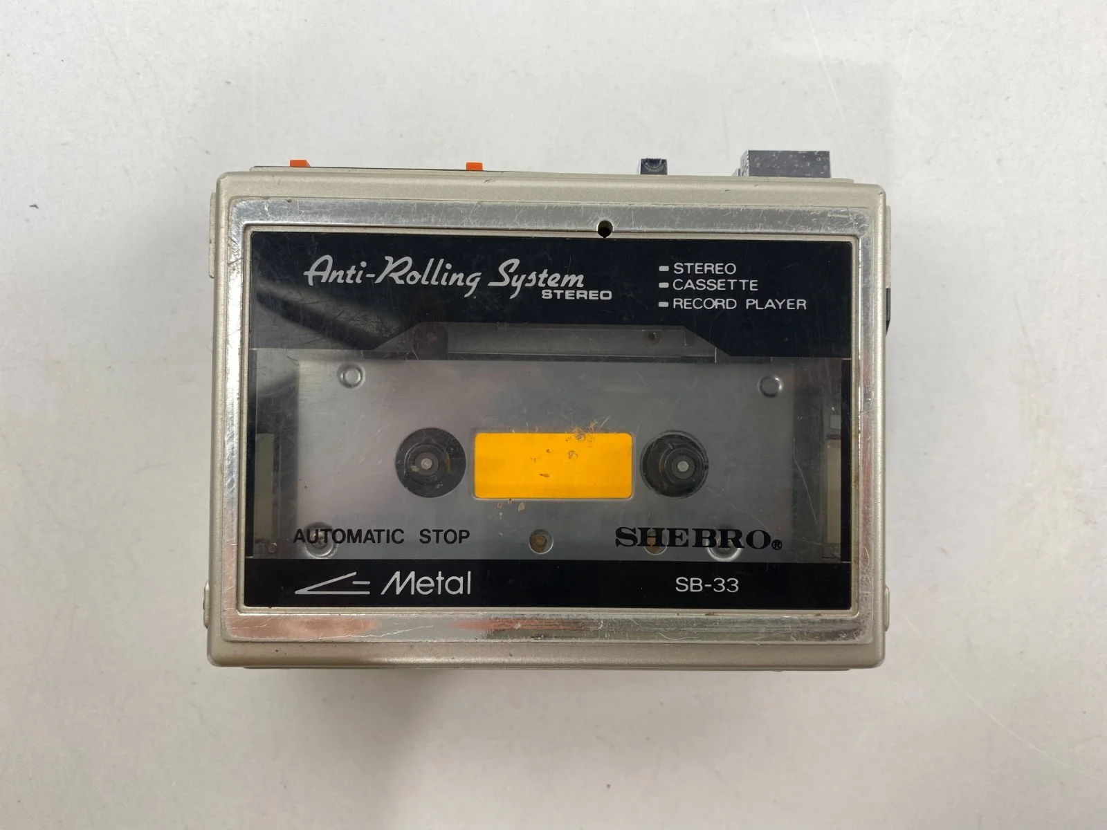 Shebro SB-33 Walkman Cassette Player Recorder