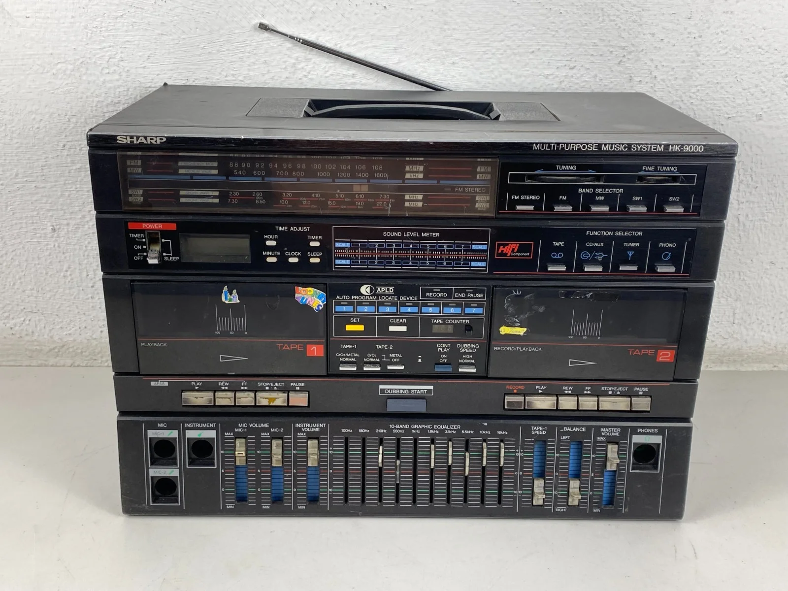 Sharp HK-9000Z Mega Boombox Ghettoblaster Jumbo