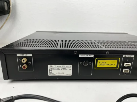 Sony CDP-302 ES Linear Converter system CD player 1984