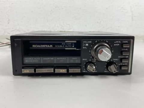 1980s Gold star RS-1520 Stereo Car Radio Cassette