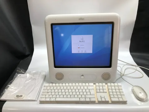 Apple eMAC Computer A1002 Power PC G4 with Photo Shop design Disney Box