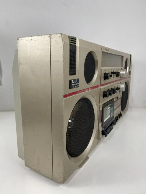 Trident CX-473F Stereo Boombox Ghettoblaster Stereo Cassette