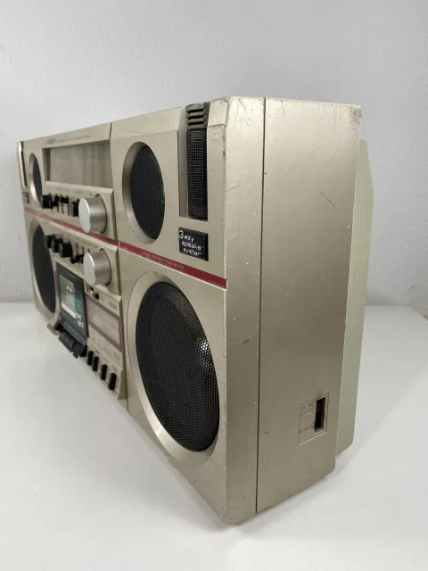Trident CX-473F Stereo Boombox Ghettoblaster Stereo Cassette