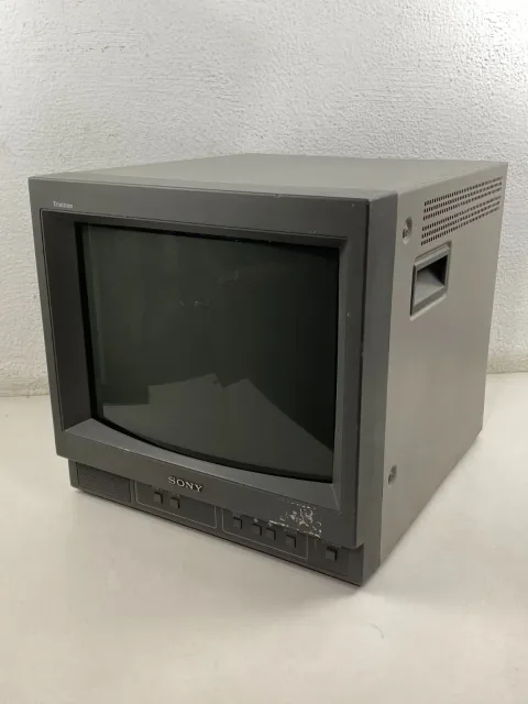 Sony PVM-14N5U Trinitron Color Monitor Retro CRT Gaming eBay