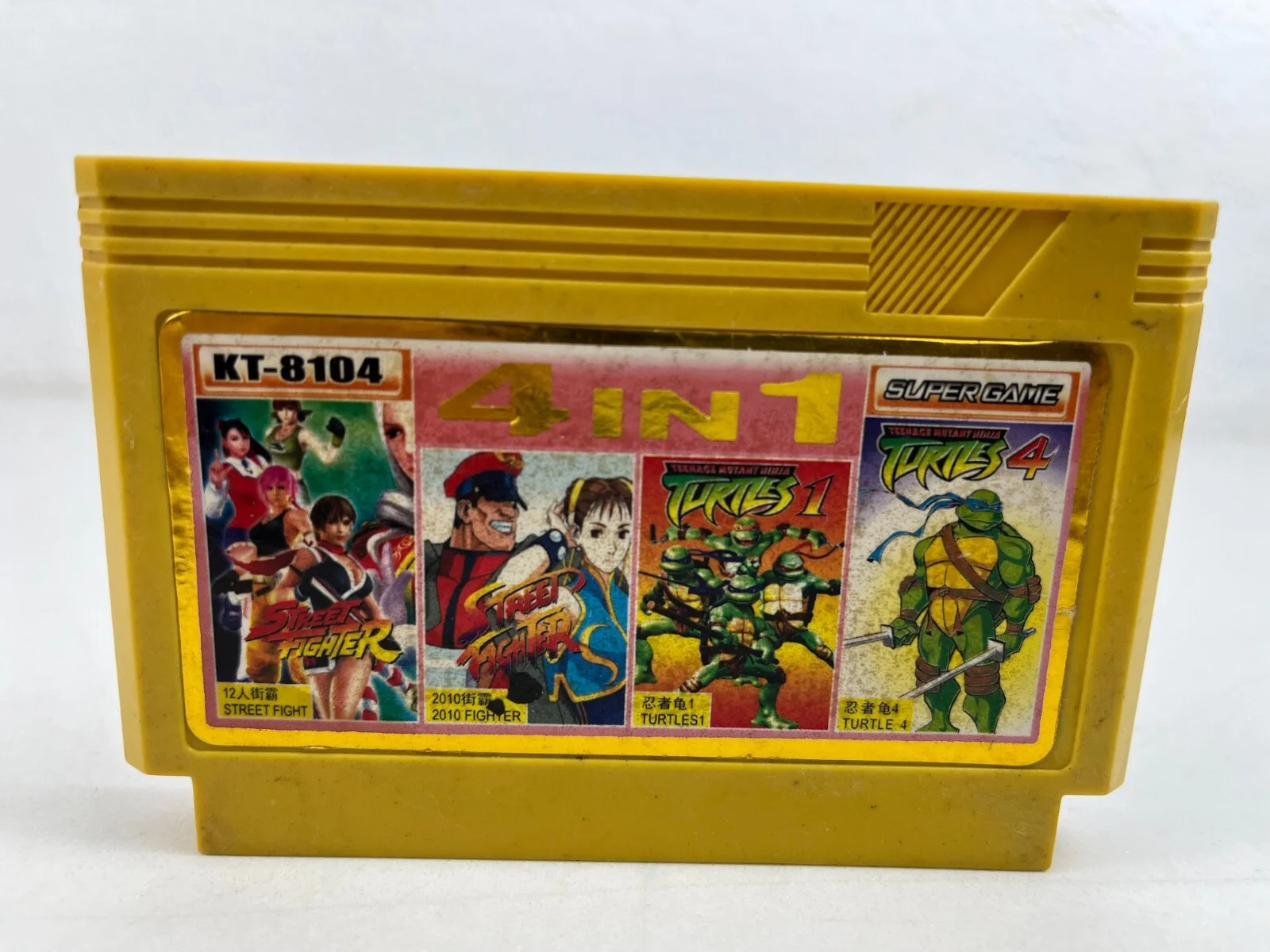 4 in 1 Famicom Famiclone Nes Tv Game Cartridge