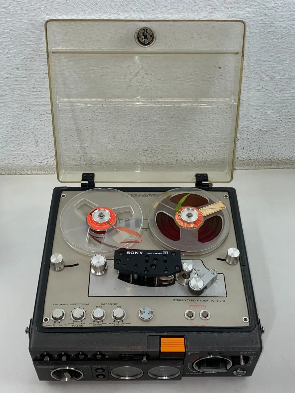 SONY TC-510-2 REEL TO REEL TAPE RECORDER