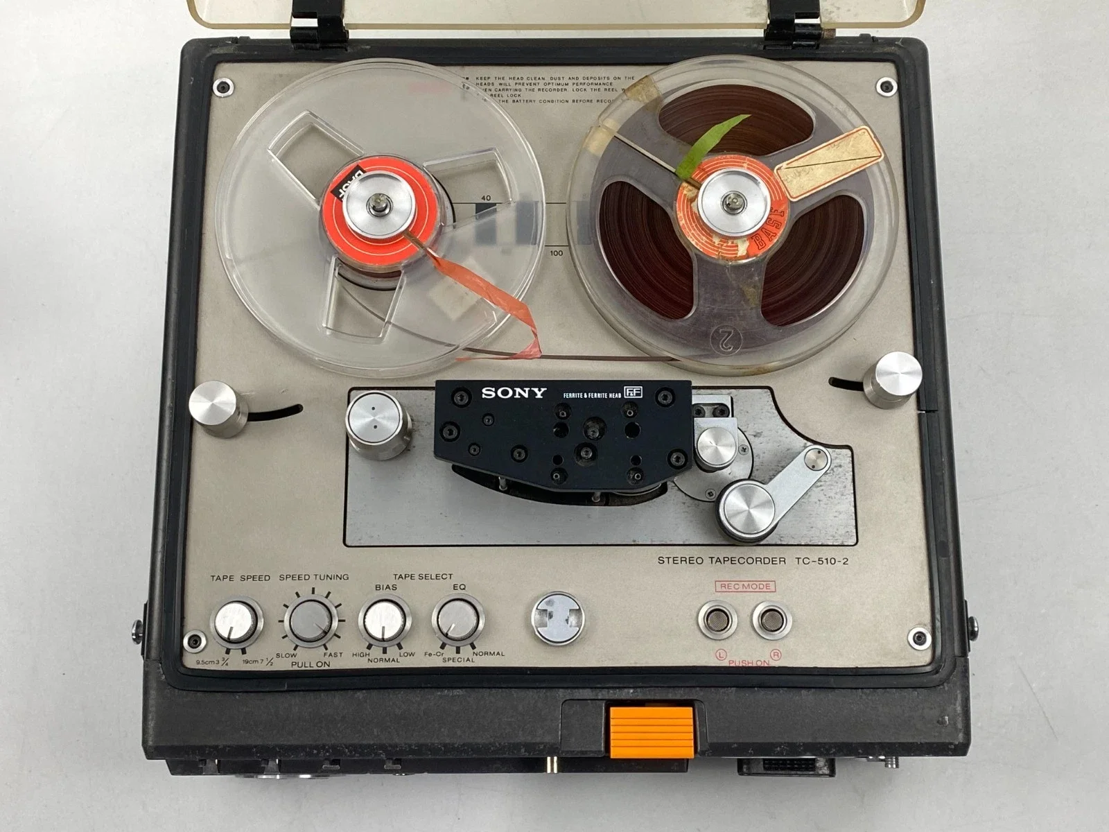 SONY TC-510-2 REEL TO REEL TAPE RECORDER