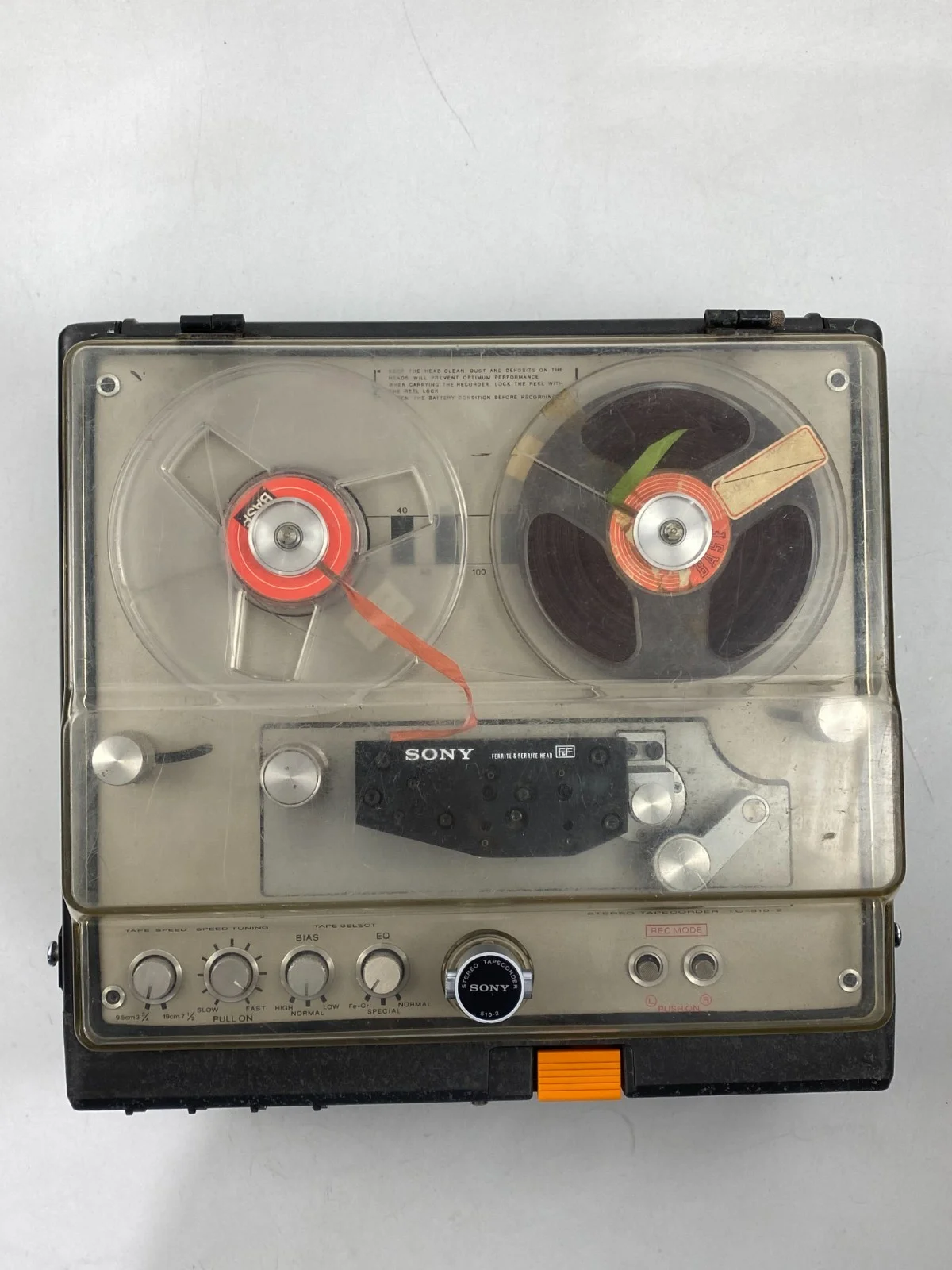 SONY TC-510-2 REEL TO REEL TAPE RECORDER