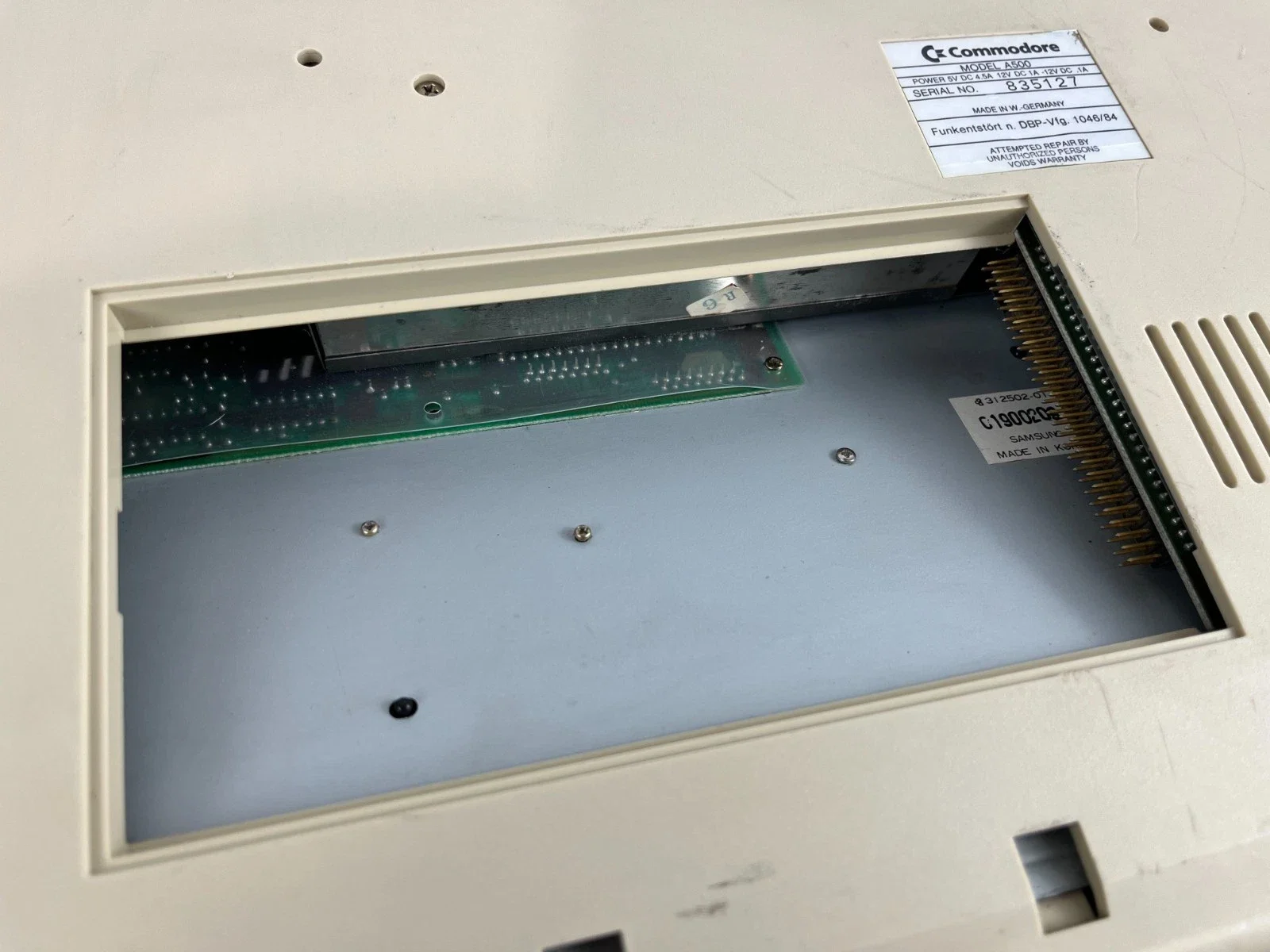 Commodore Amiga 500 Home Computer A500