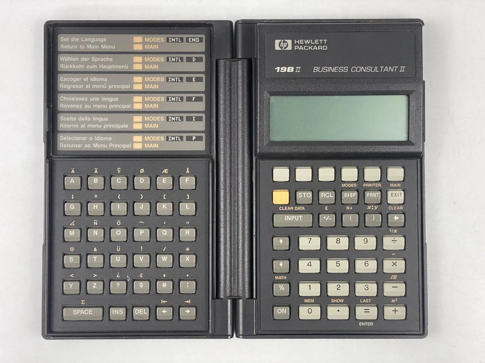 HP 19B II 19BII Hewlett Packard Business Consultant II 2 Calculator