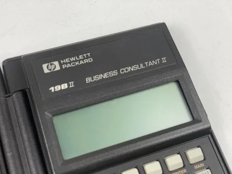 HP 19B II 19BII Hewlett Packard Business Consultant II 2 Calculator
