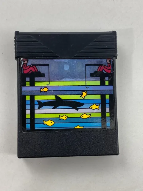 Atari 2600 Compatible Zellers VCS Fishing Game Cartridge Taiwan