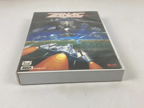 خرطوشة لعبة Zanac A.I. لـ MSX/MSX2 مع صندوق ودليل