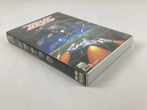 خرطوشة لعبة Zanac A.I. لـ MSX/MSX2 مع صندوق ودليل