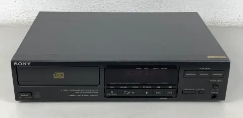 Sony CDP-M27 CD Player 4X oversampling hi-fi dual d/a converter system