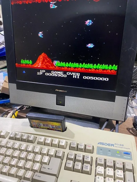 Family Asder PC-95 Computer Famicom Famiclone Nes Tv Game Console