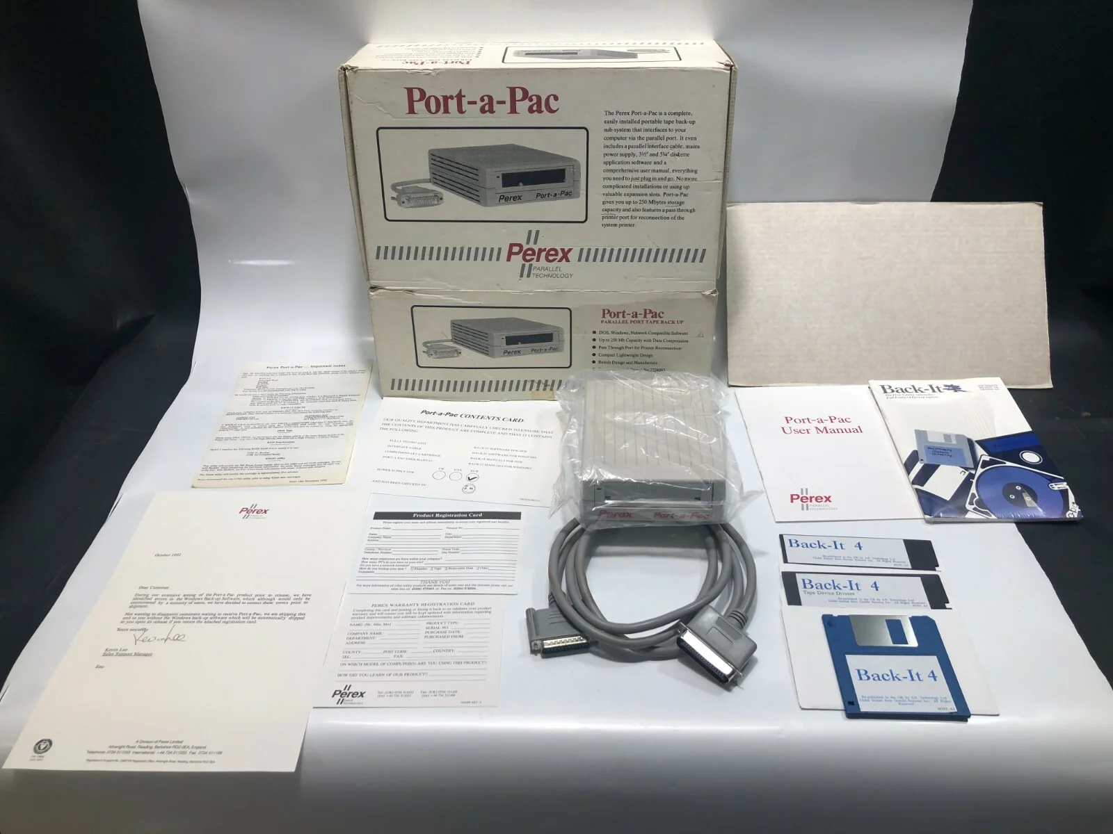 Perex Parallel Port Tape BackUp U-7005 United Kingdom