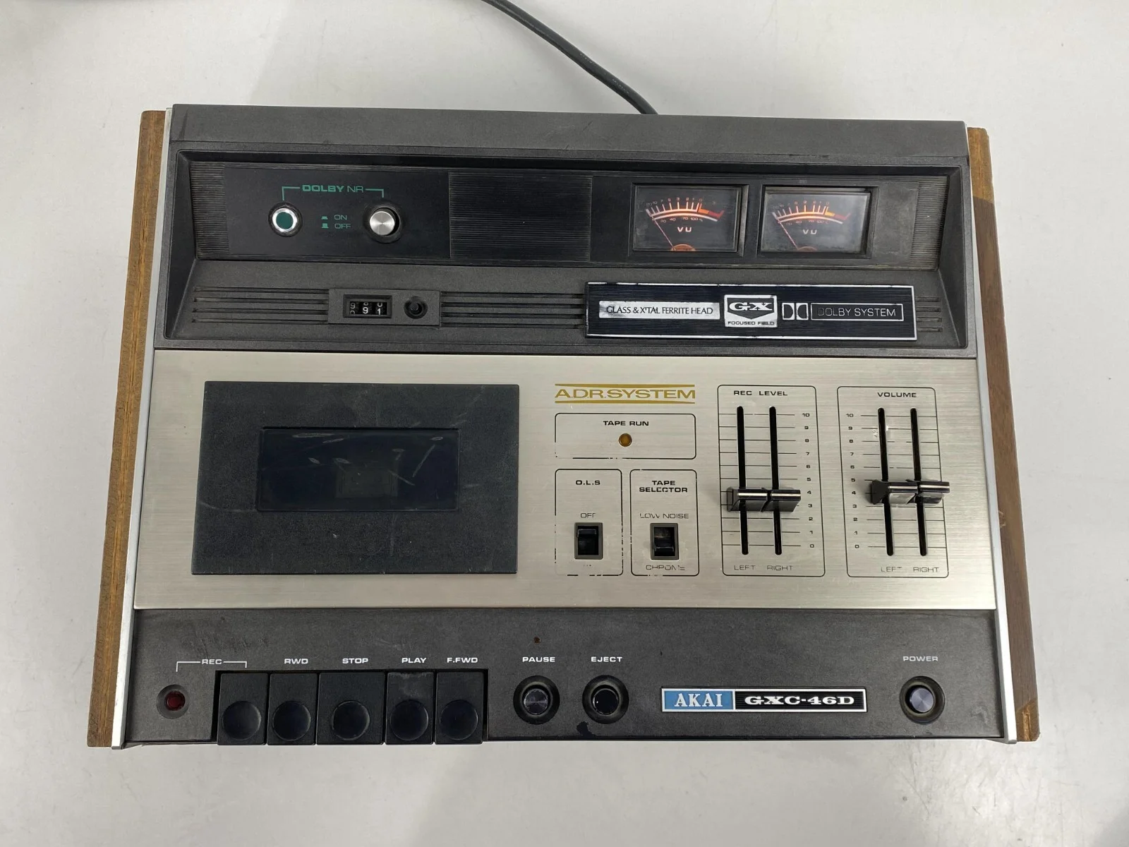 Akai GXC-46D Stereo Tape Deck Cassette Player Recorder