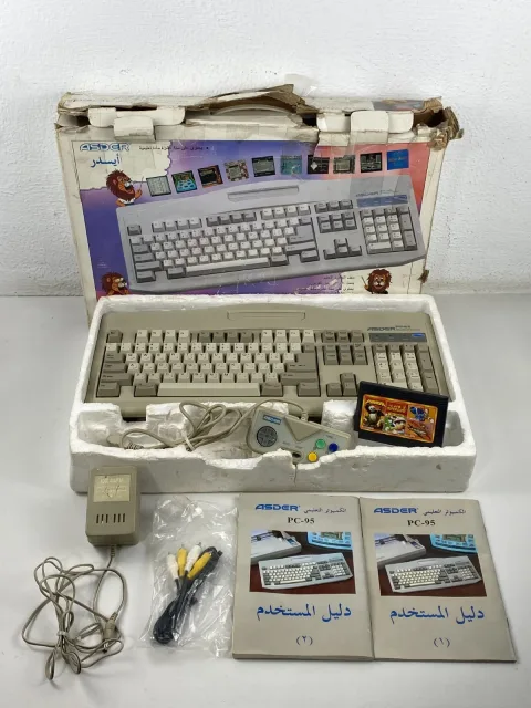 Family Asder PC-95 Computer Famicom Famiclone Nes Tv Game Console