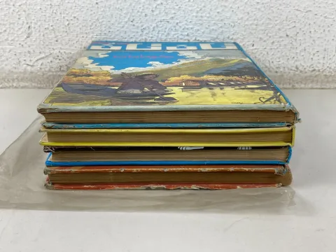 مجموعة 4 من مجلات تان تان العربية الأصلية (1970s)