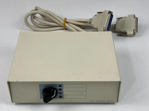 5-Parallel Port Data Transfer Switch - 4 Options (A B C D)