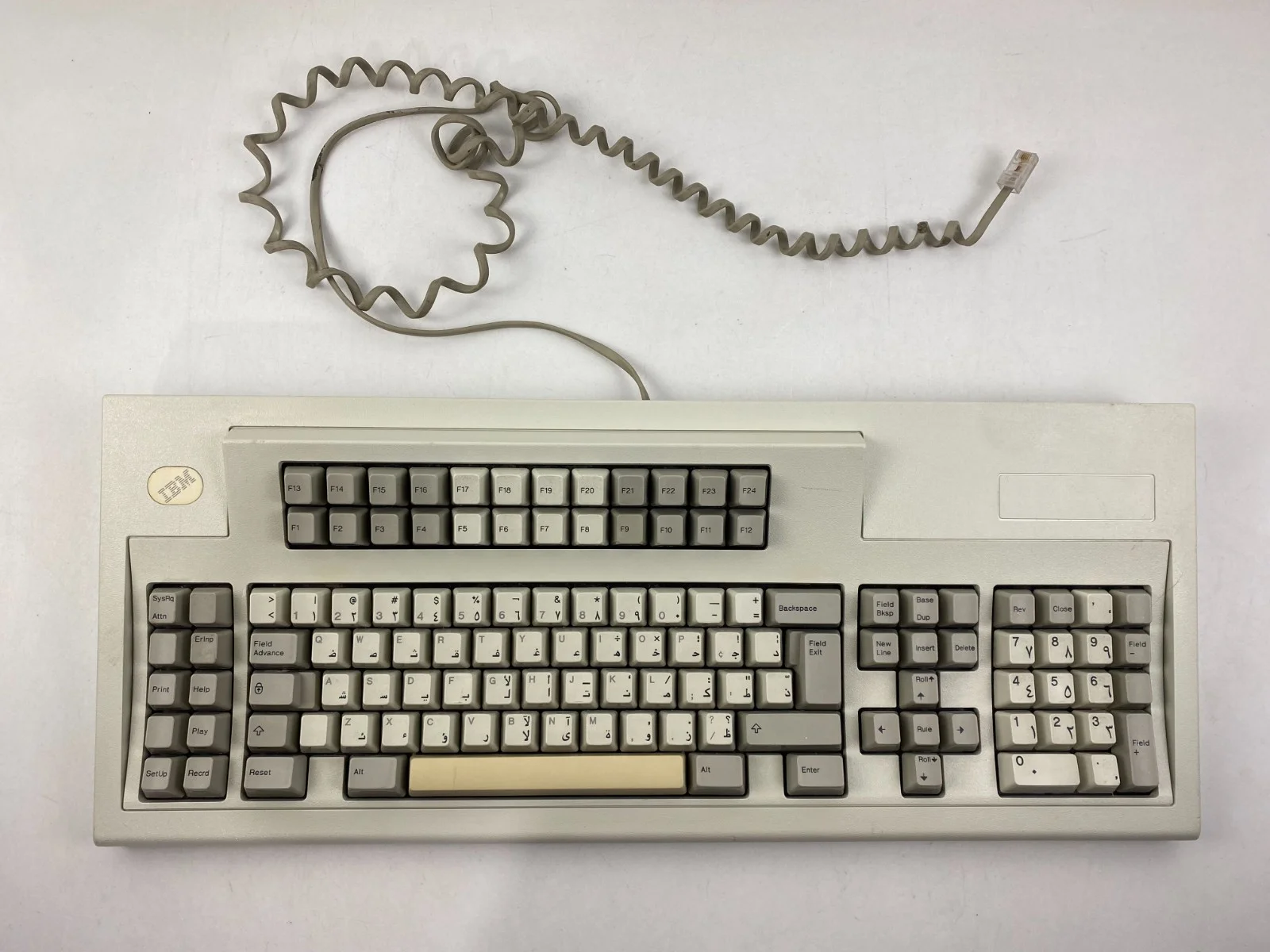 IBM Model M 122 Key battleship 1394332 Buckling Spring Keyboard 1985