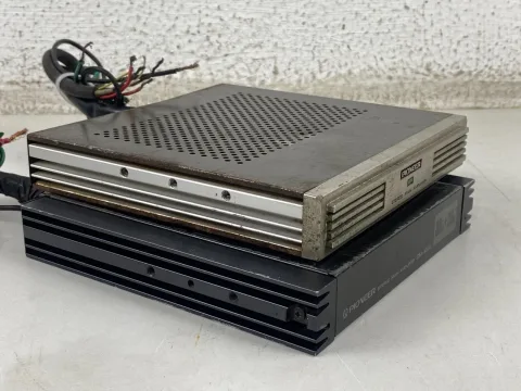 Pioneer Component Car Stereo Main Amplifier GM-4 W/ GM-43A