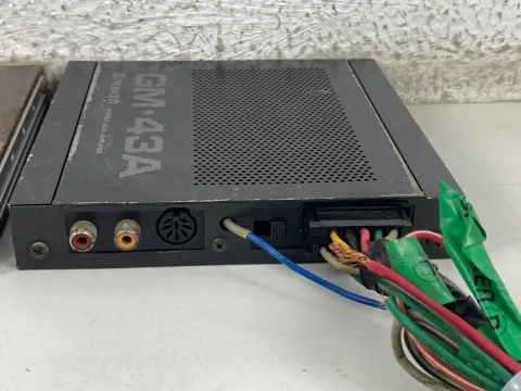 Pioneer Component Car Stereo Main Amplifier GM-4 W/ GM-43A
