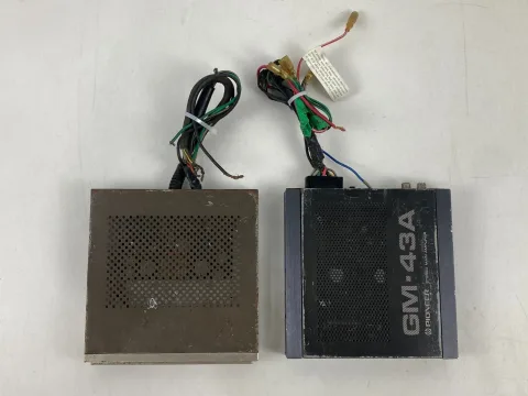 Pioneer Component Car Stereo Main Amplifier GM-4 W/ GM-43A