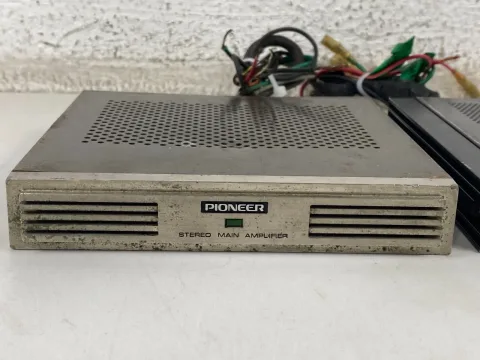 Pioneer Component Car Stereo Main Amplifier GM-4 W/ GM-43A
