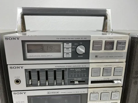Sony FH-7 Stereo Boombox Ghettoblaster Stereo Cassette eBay