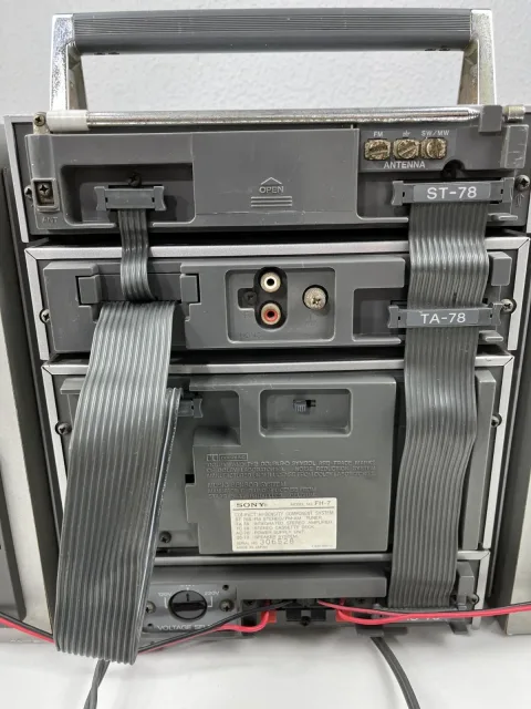 Sony FH-7 Stereo Boombox Ghettoblaster Stereo Cassette eBay