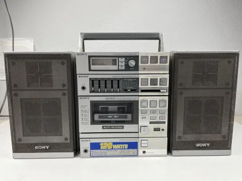 Sony FH-7 Stereo Boombox Ghettoblaster Stereo Cassette eBay