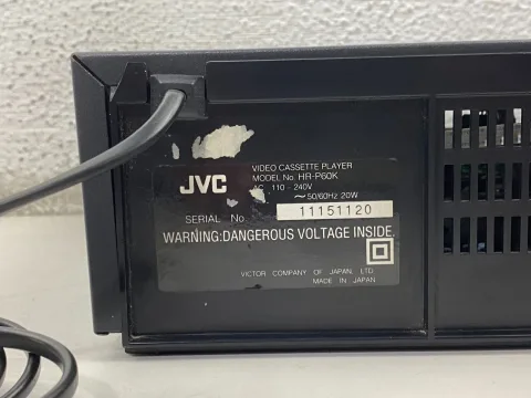 JVC HR-P60K VHS Multi-Format Video Cassette Player / Mesecam / Ntsc eBay
