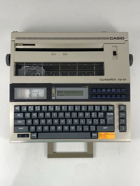 Casio Casiowriter CW-20 كاتبة إلكترونية