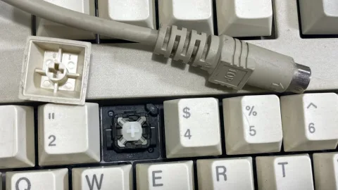Cherry MY 3000 R/M G81 mechanical ps/2 keyboard