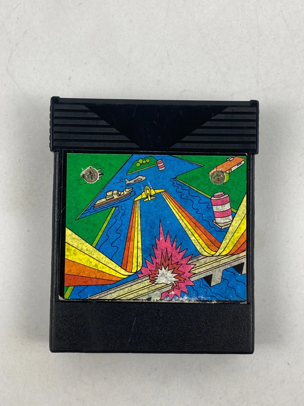 Atari 2600 Compatible Zellers Reever Raid Game Cartridge Taiwan
