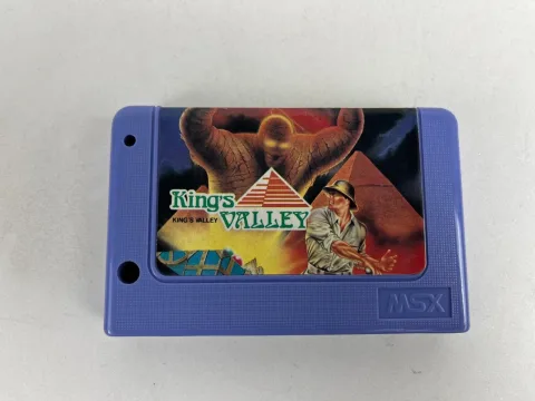 MSX Kings Valley Game Cartridges (Taiwan)