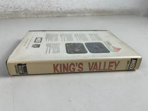 MSX Kings Valley Game Cartridges (Taiwan)