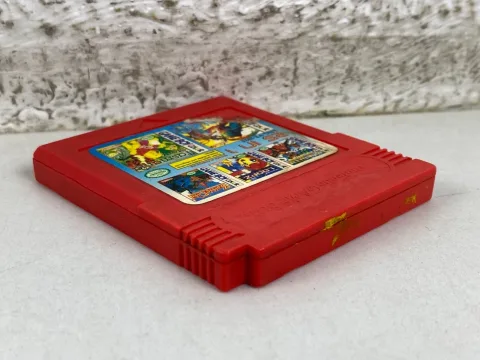 Nintendo Game Boy Super 25 in 1 Multicart Cartridge RED