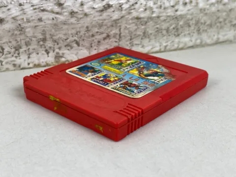 Nintendo Game Boy Super 25 in 1 Multicart Cartridge RED