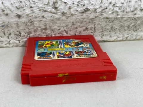 Nintendo Game Boy Super 25 in 1 Multicart Cartridge RED