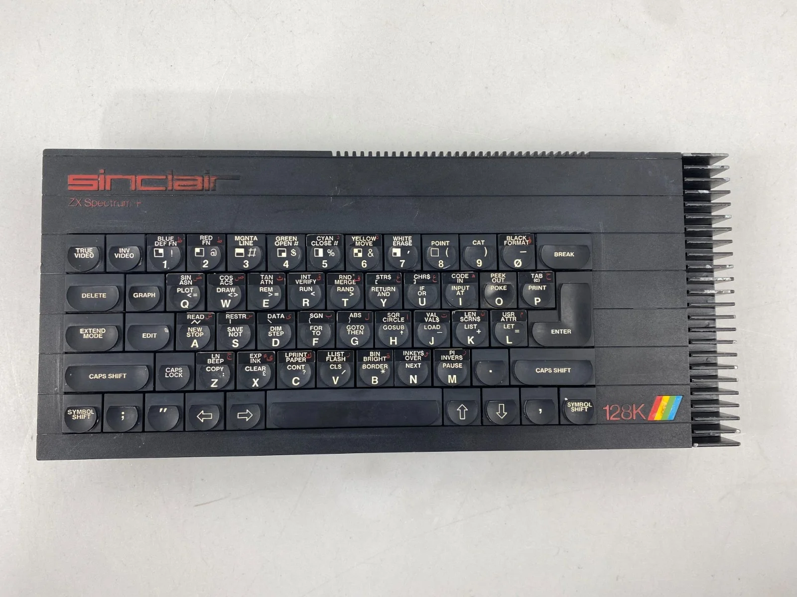 Sinclair ZX Spectrum 128K Toastrack Computer Game Arabic & English